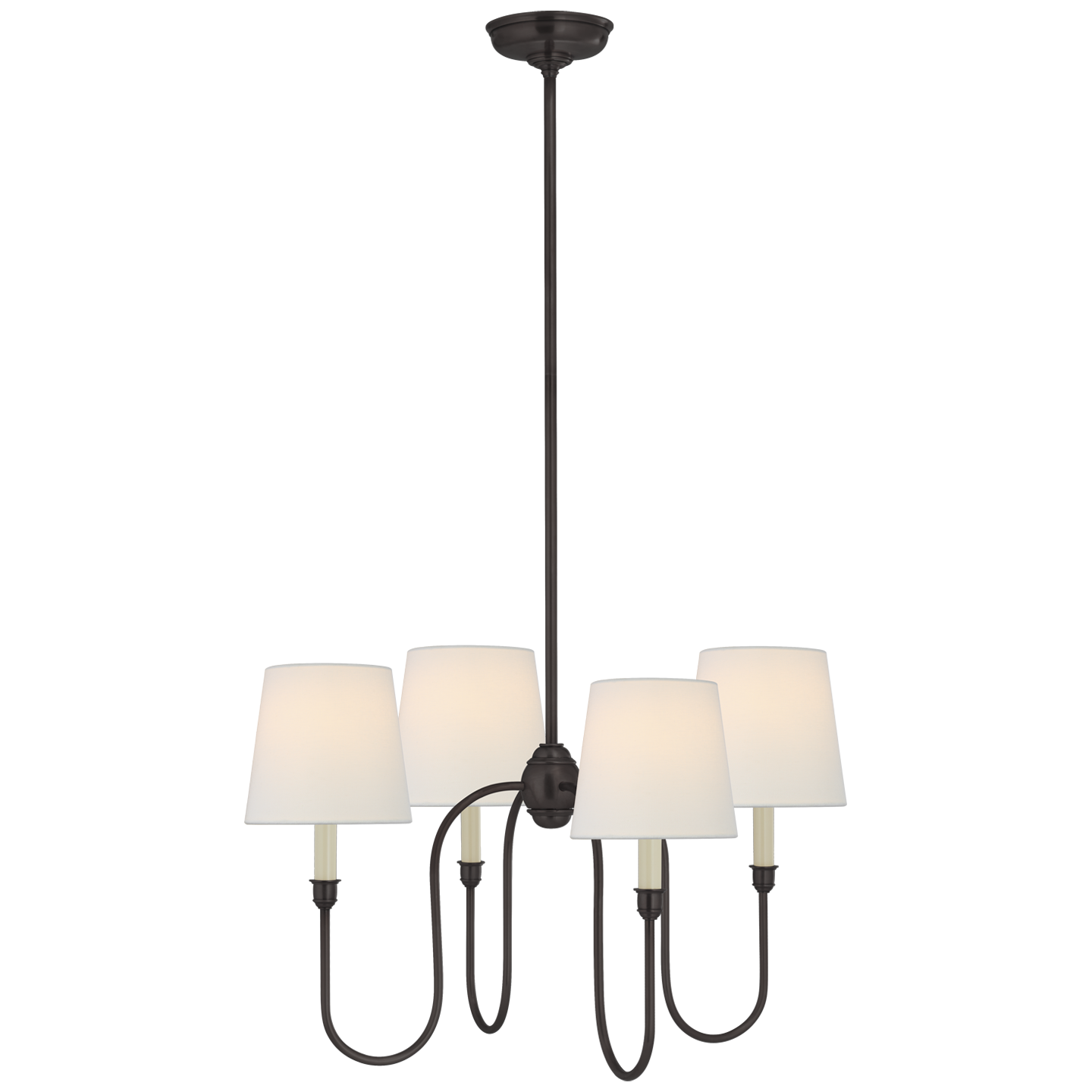 Vendome Small Chandelier TOB5007 Visual Comfort