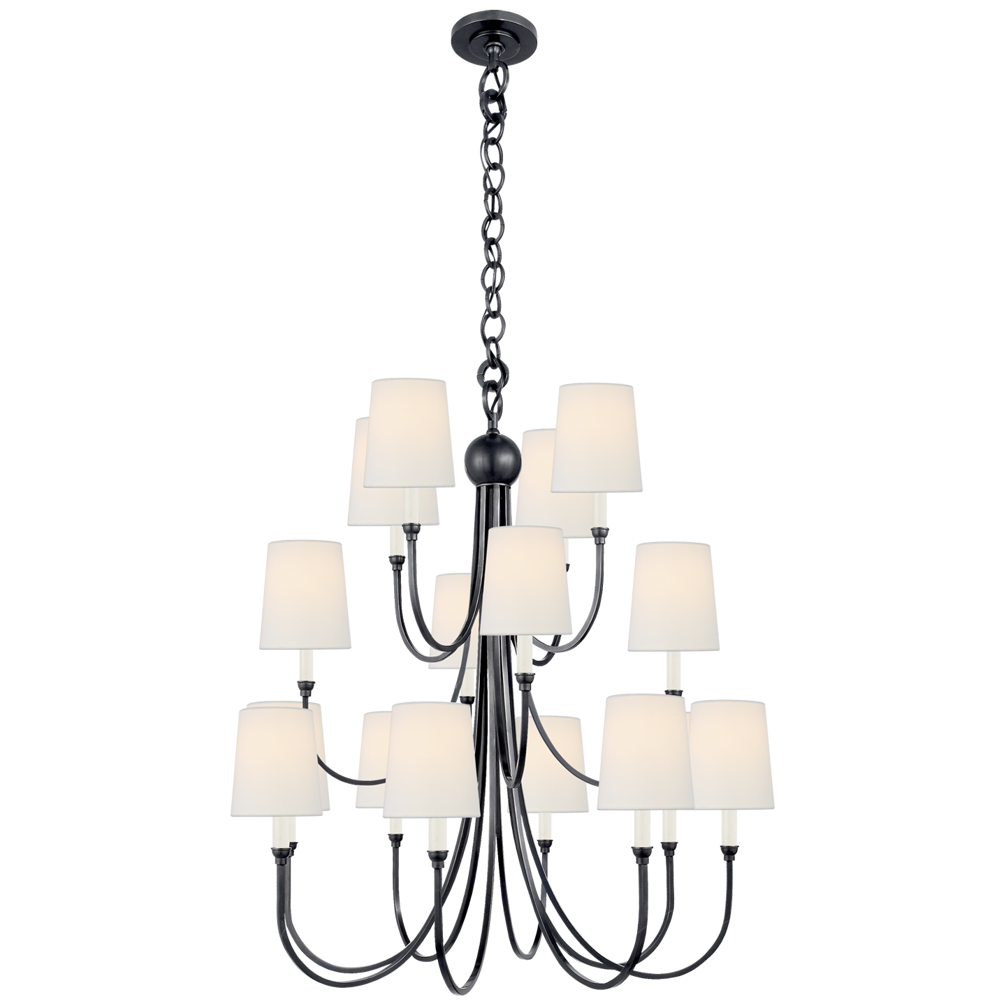 Reed Extra Large Chandelier TOB5019 Visual Comfort