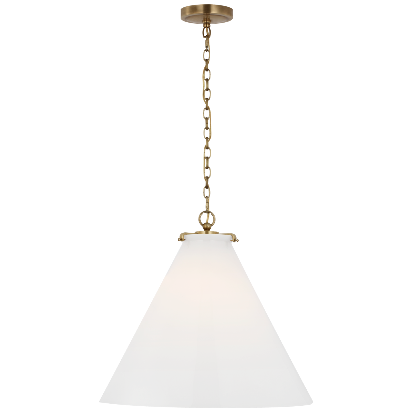 Katie Large Conical Pendant - EU-TOB52276 | Visual Comfort