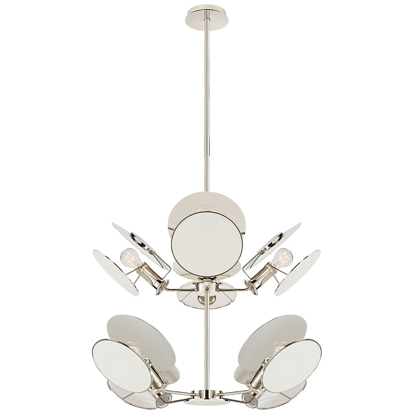 Osiris Large Asymmetric Semi-Flush Mount - TOB4291 | Visual Comfort
