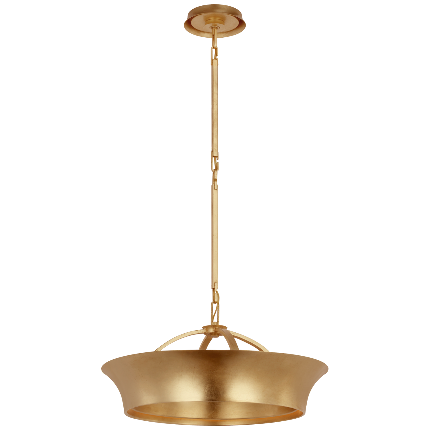 Garland 20" Dual Lit Ring Chandelier in Gild