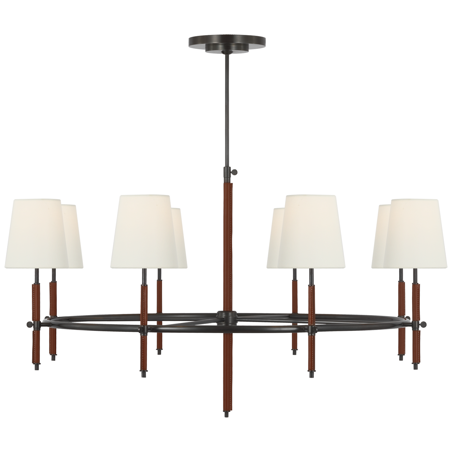 Bryant Wrapped Ring Chandelier TOB5588 Visual Comfort