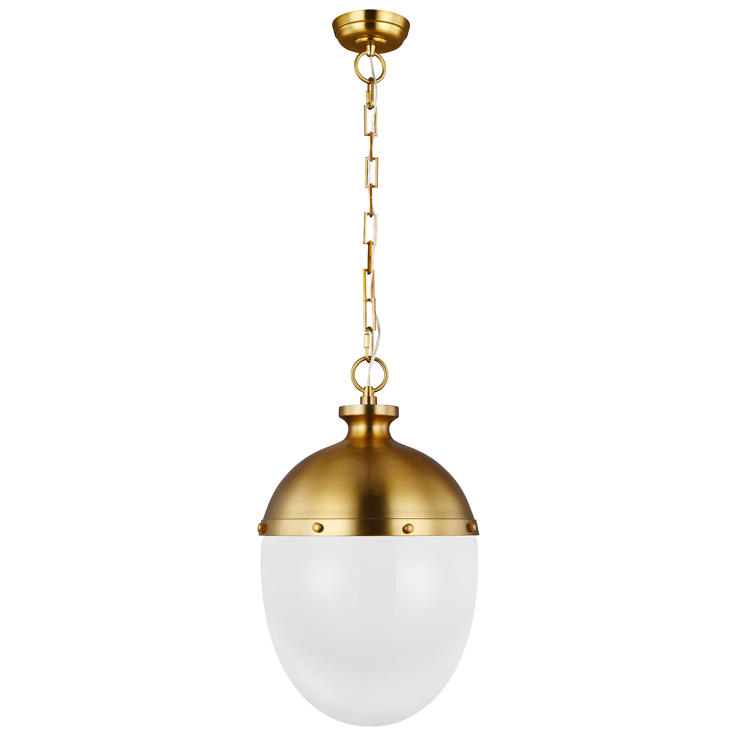 Aubry Pendant Burnished Brass