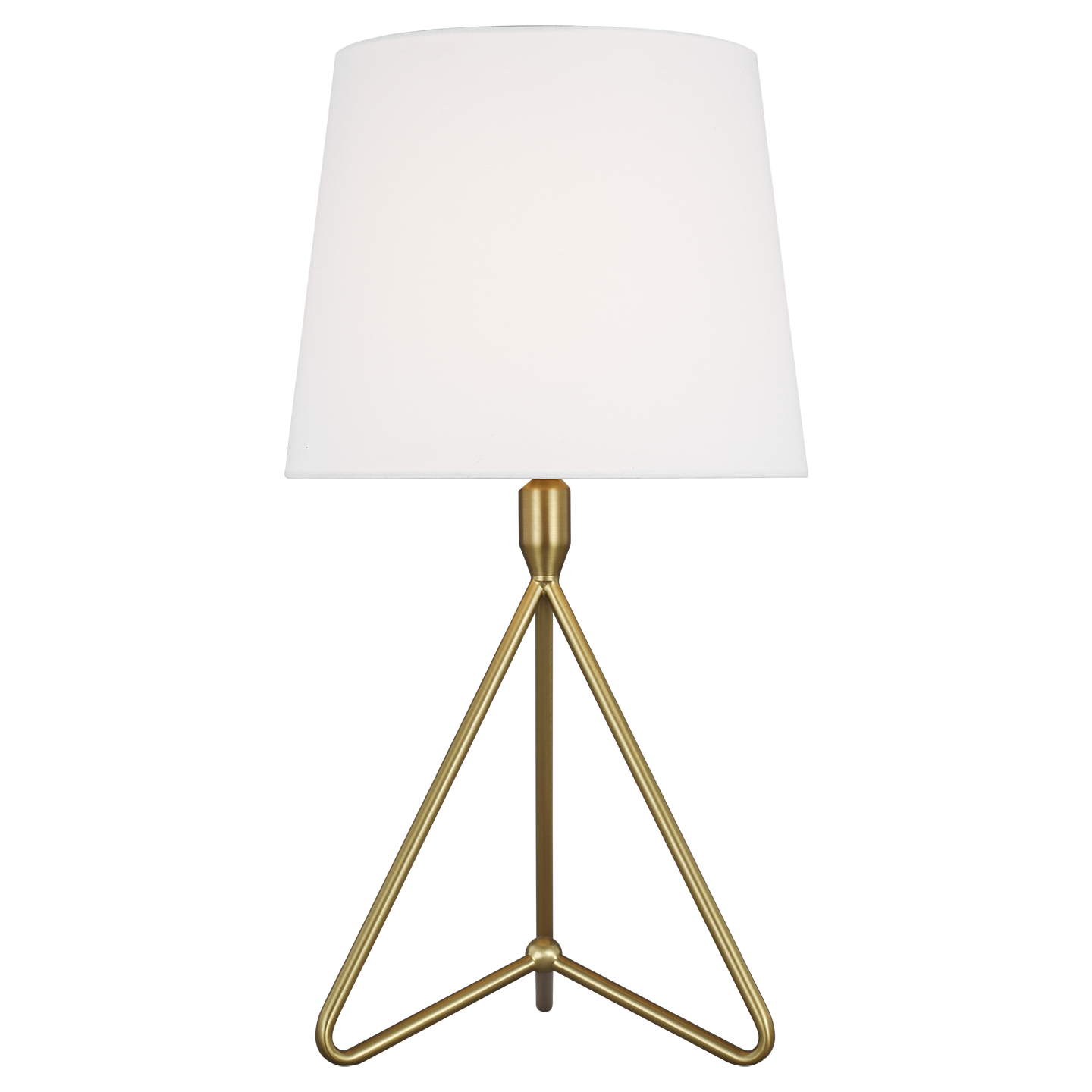 Dylan Short Table Lamp Burnished Brass Bulbs Inc