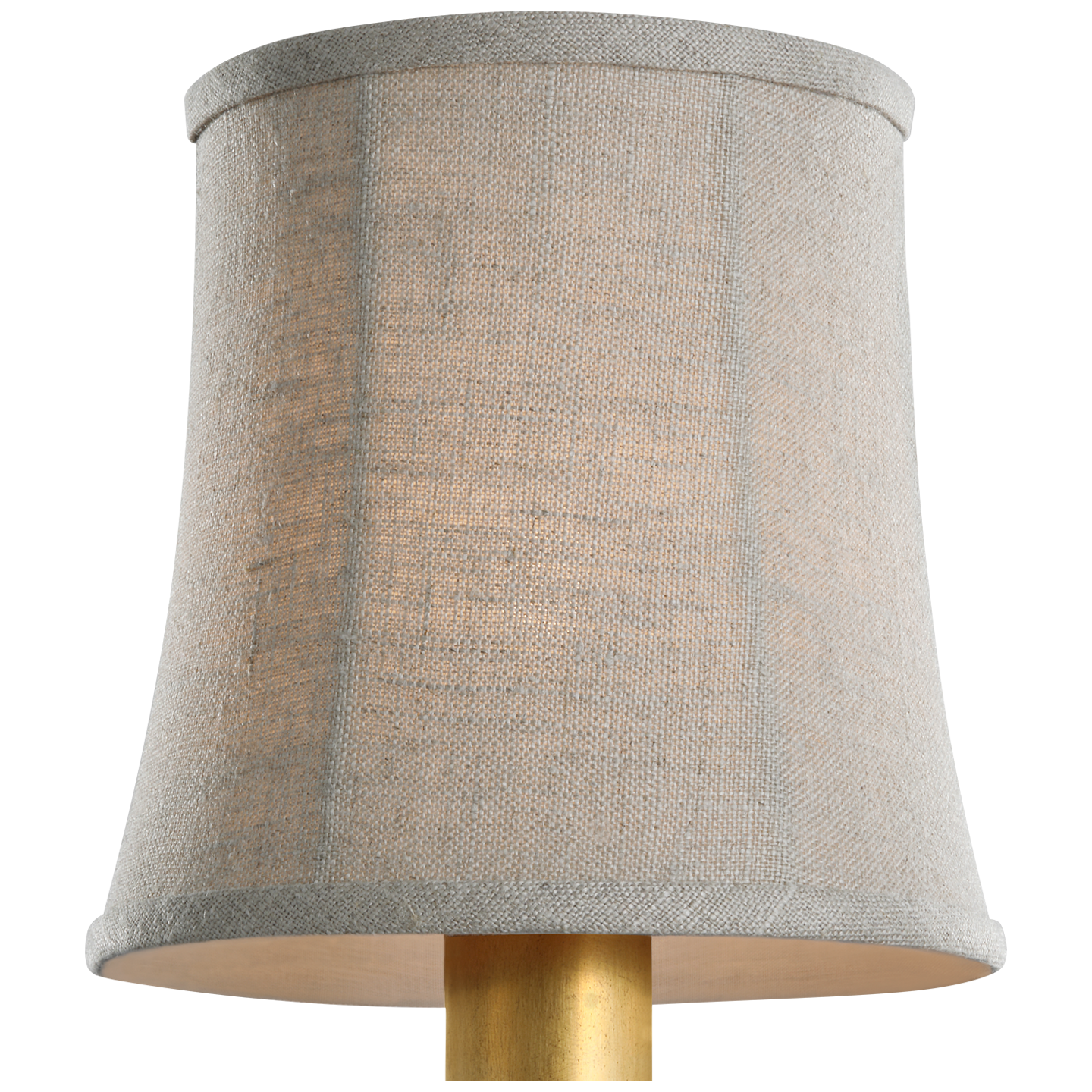 5" Natural Linen Soft Empire Shade