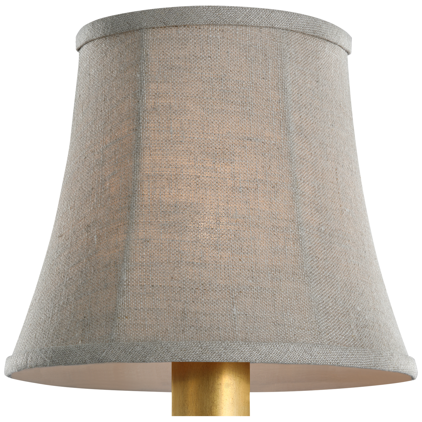 6" Natural Linen Soft Empire Shade