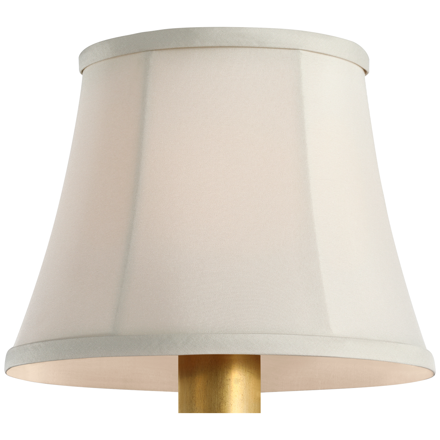 6" Champagne Silk Bell Empire Shade