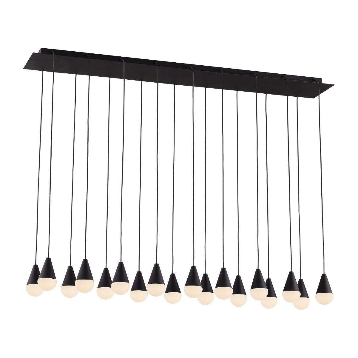 Cupola Alabaster 18-Light Chandelier