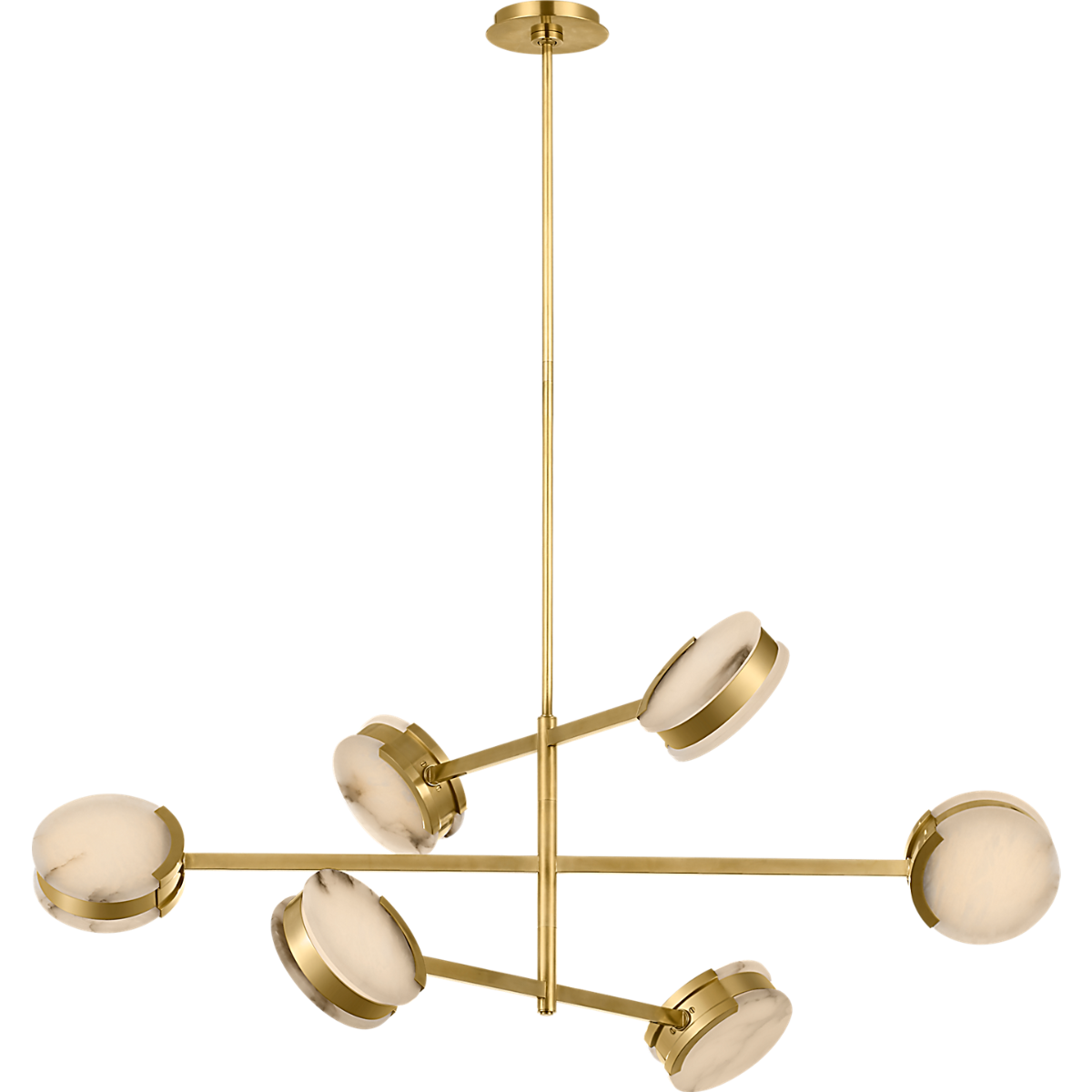 Melange 48" Multi-Positional Chandelier
