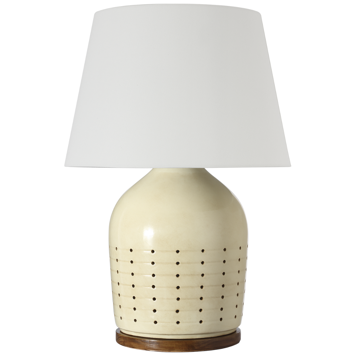 Halifax 28" Cordless Pierced Ceramic Table Lamp by Visual Comfort & Co.