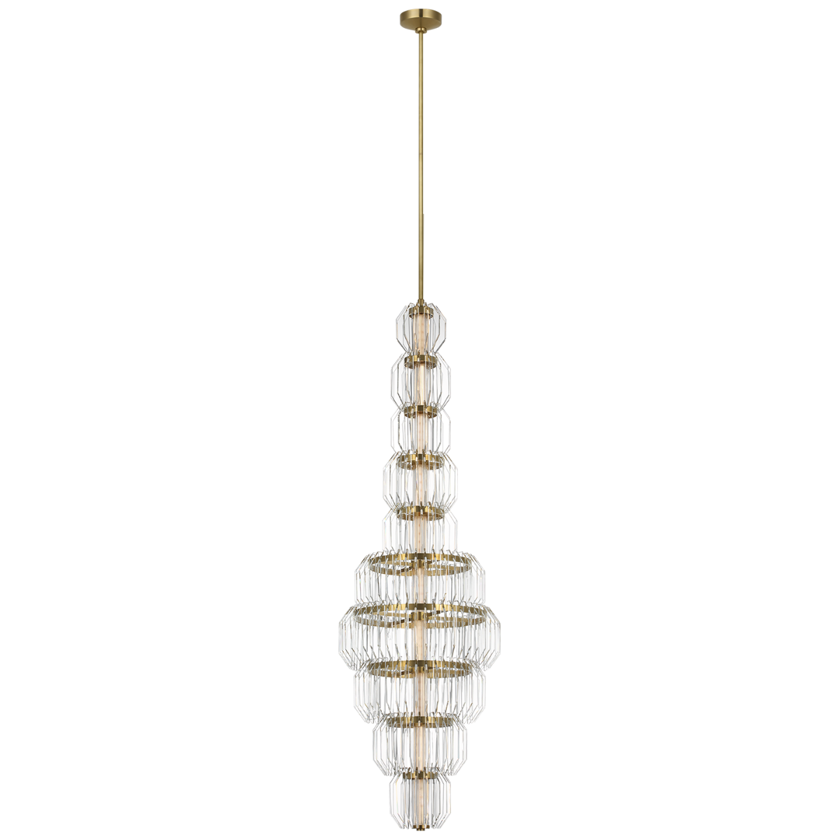 Killarney 19" Layered Entry Chandelier