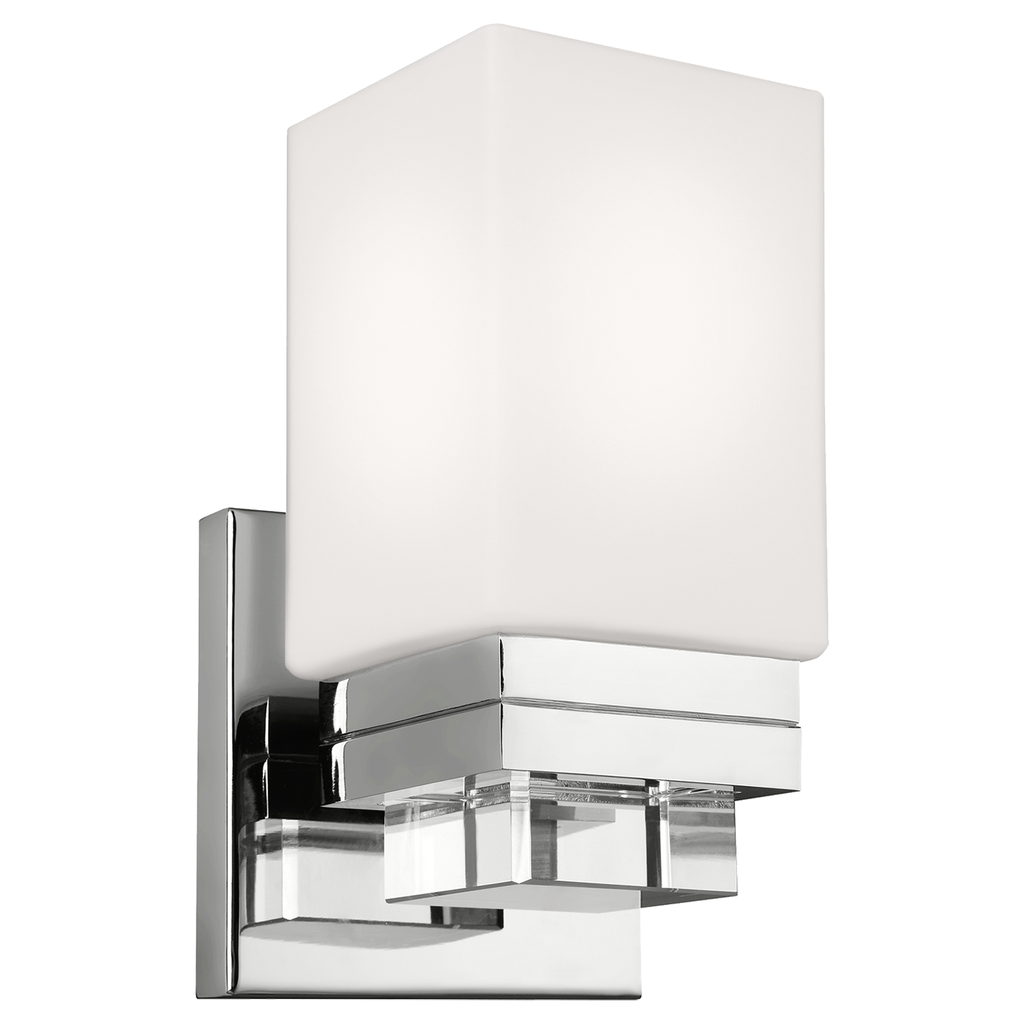Maddison 1 - Light Sconce Polished Nickel