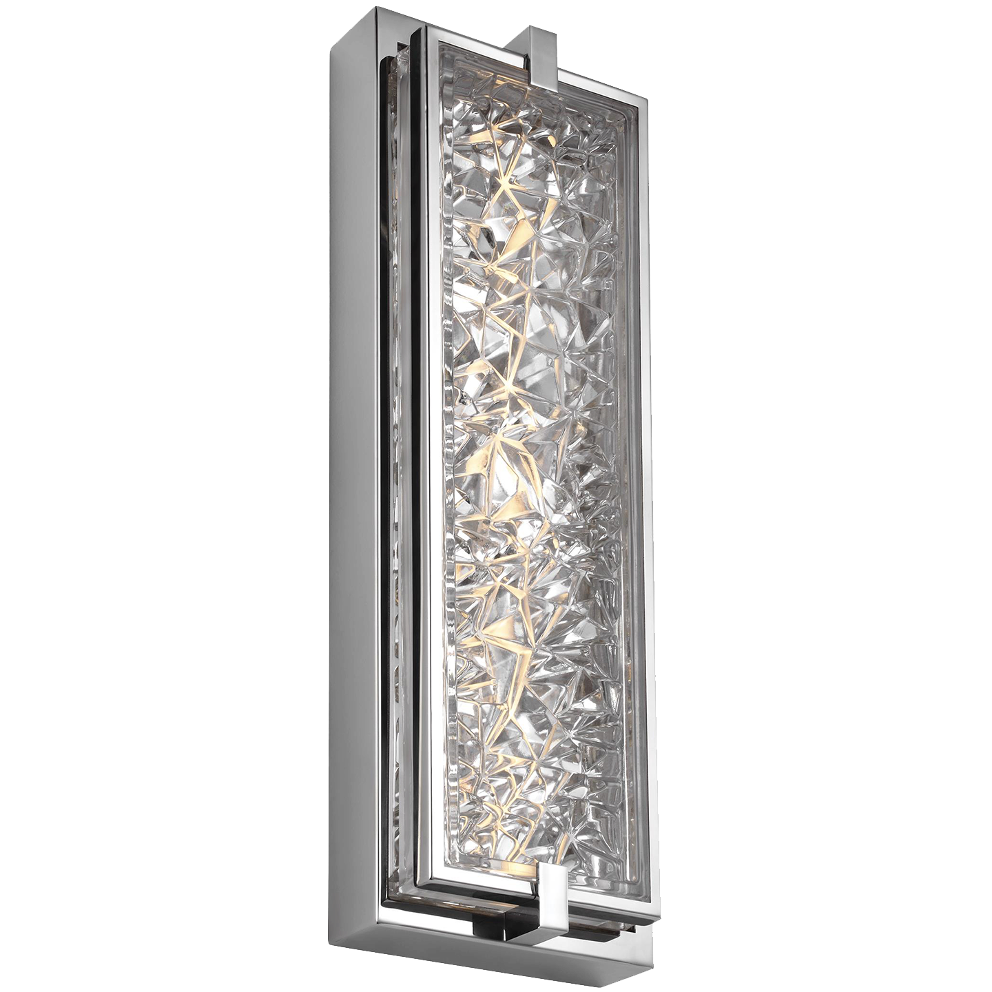 Erin Wall Sconce Polished Stainless Steel Bulbs Inc