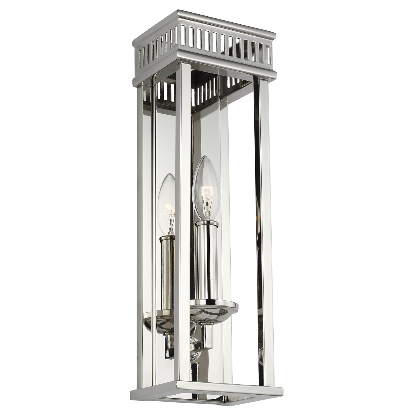 Woodruff Sconce Polished Nickel