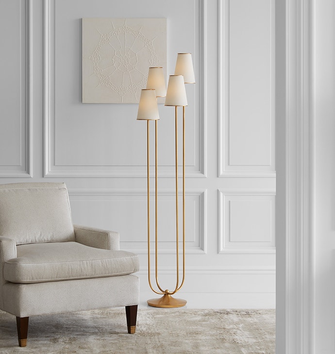 Designer Floor Lamps: Task, Arc & Ambient Lighting - Kelly
