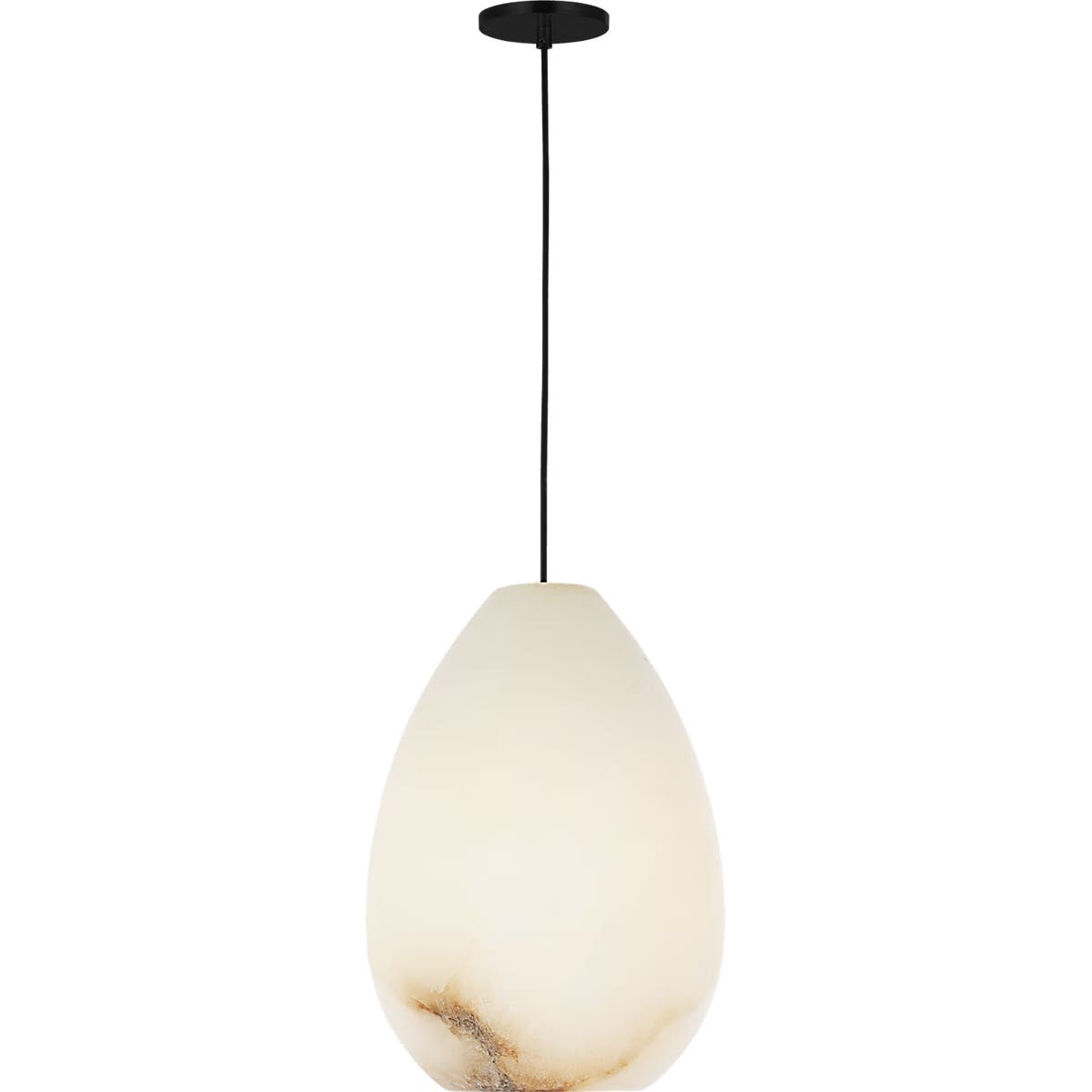 Alina Alabaster Medium Pendant - SLPD544 | Visual Comfort