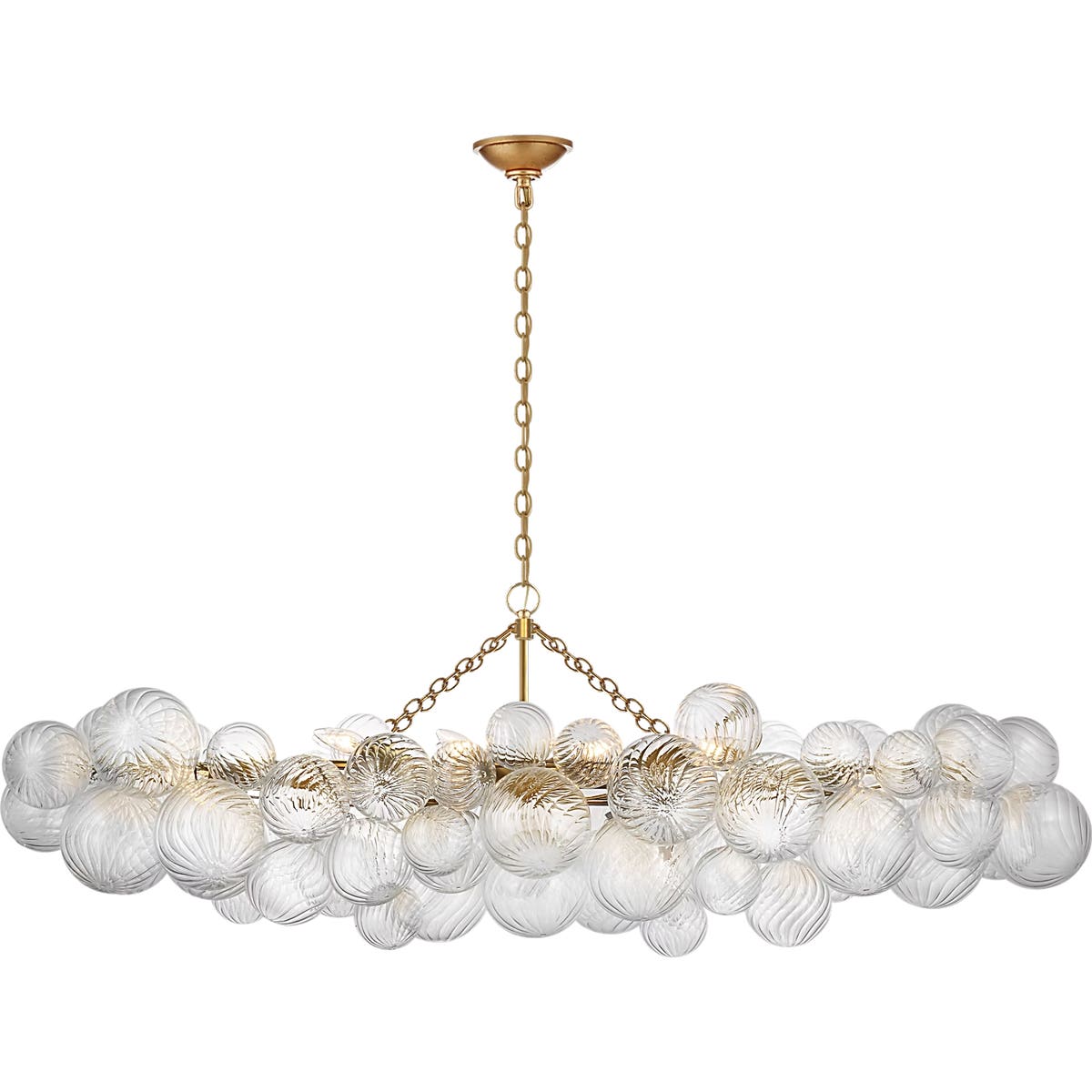 【グランチャイ】 Talia Large Linear Chandelier - JN5117 | Visual Comfort