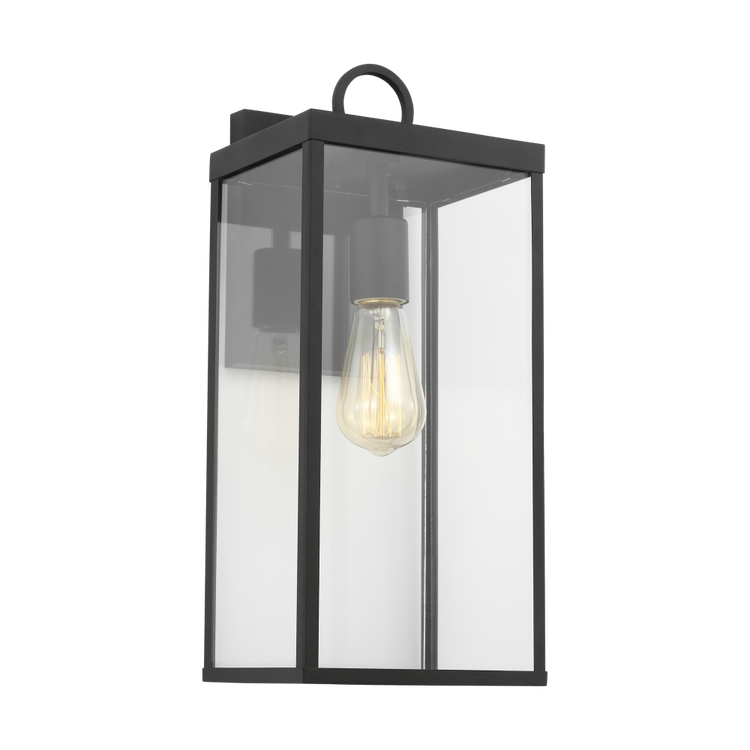 Three Quarter View - Clear Glass