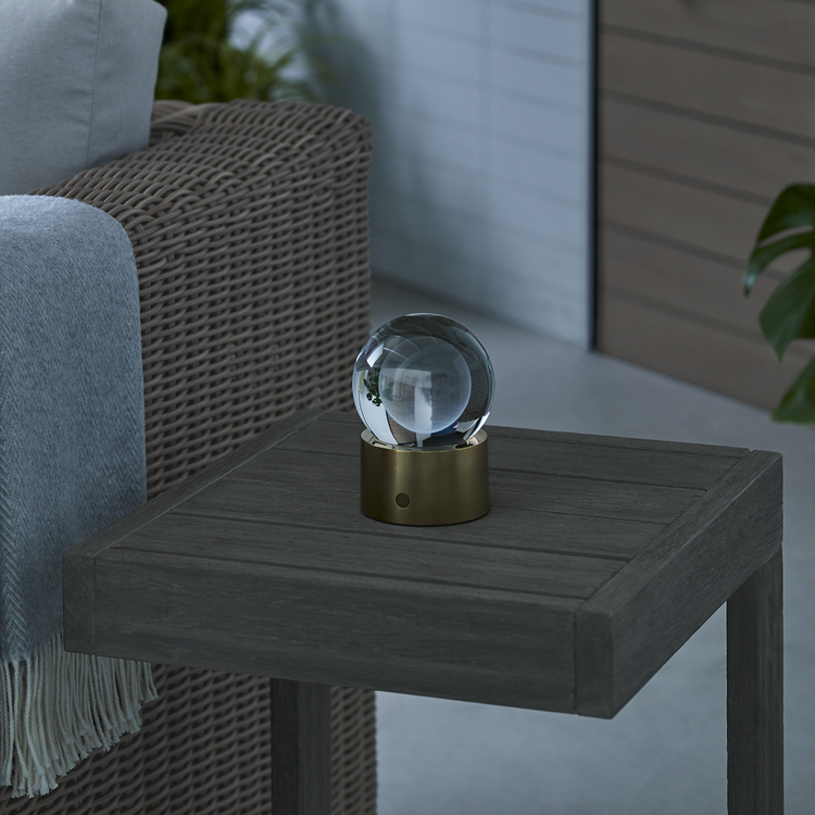 Slightly Below - In Use - Light Off - Dusk