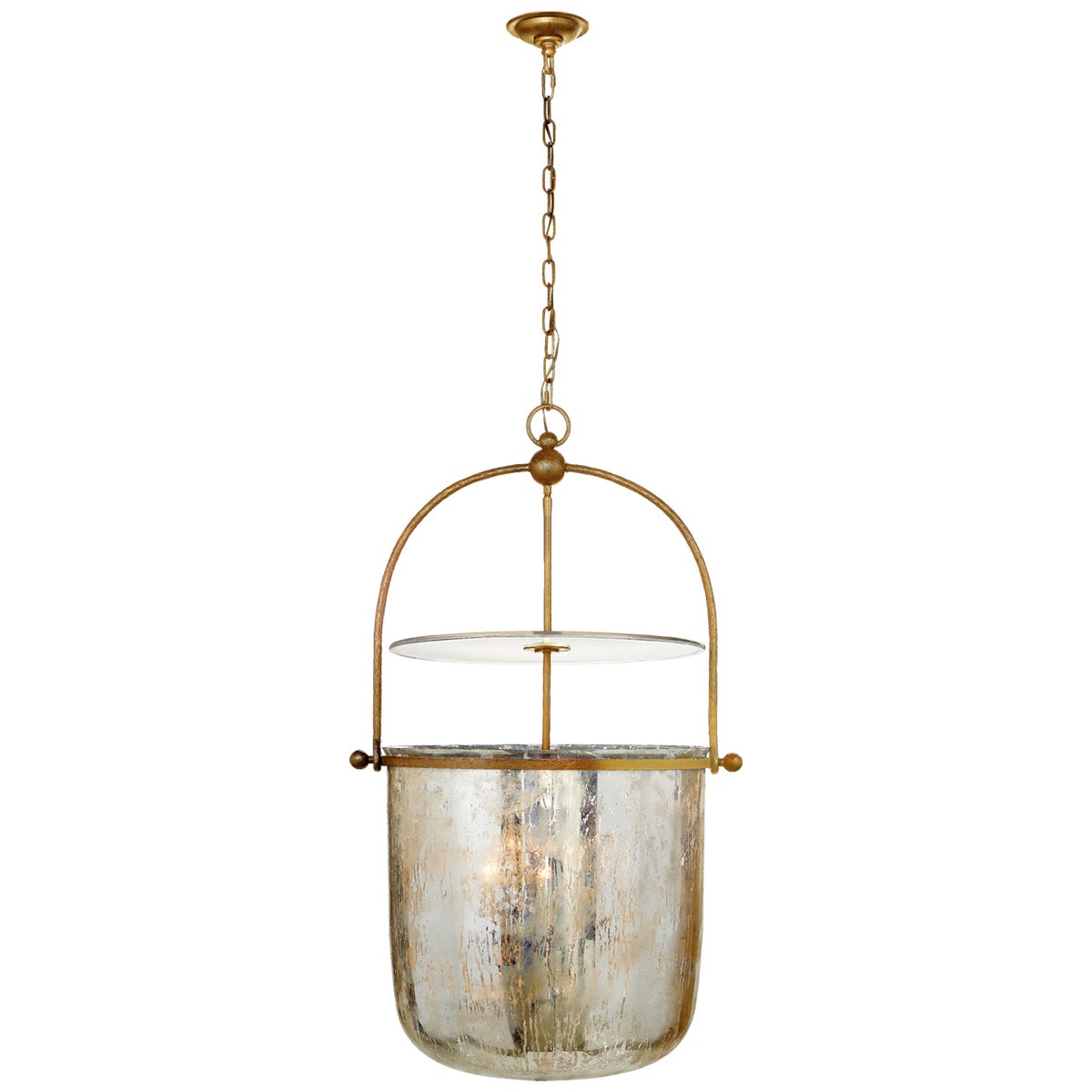 Lorford Large Smoke Bell Lantern (Open Box) - CHC2271-OB | Visual