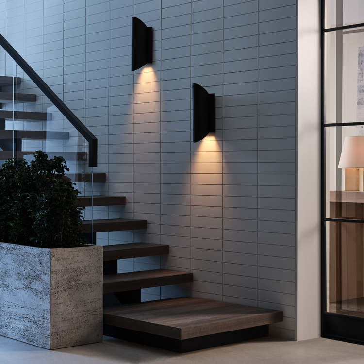 Three Quarter View - In Use 2 - Light On - Dusk