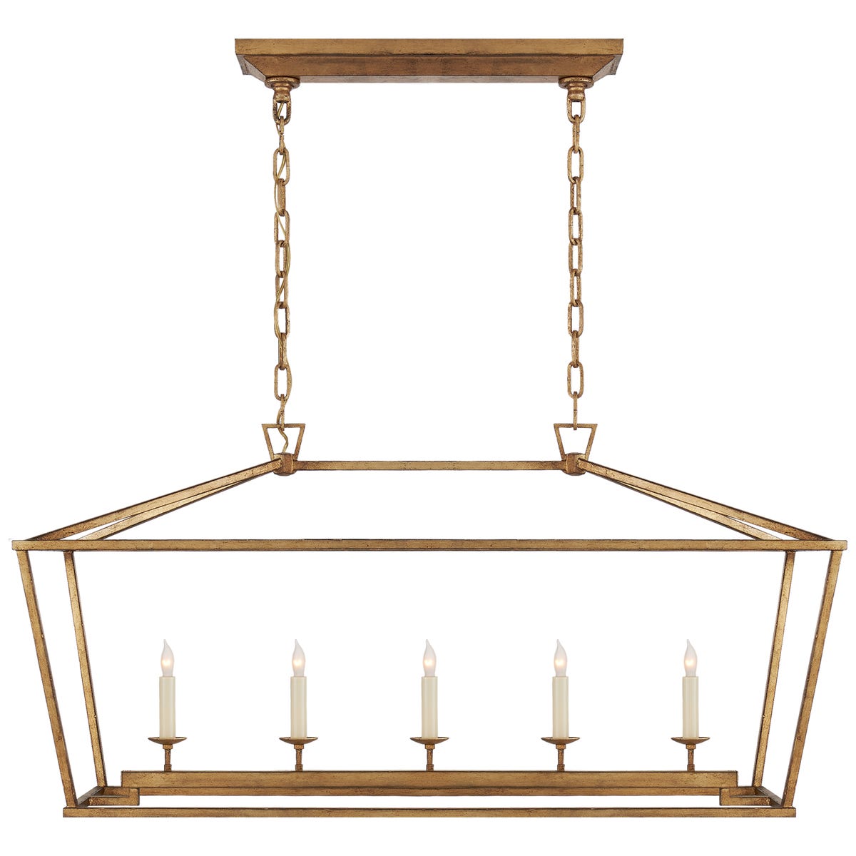 Darlana Medium Linear Lantern (Open Box) - CHC2156-OB | Visual Comfort