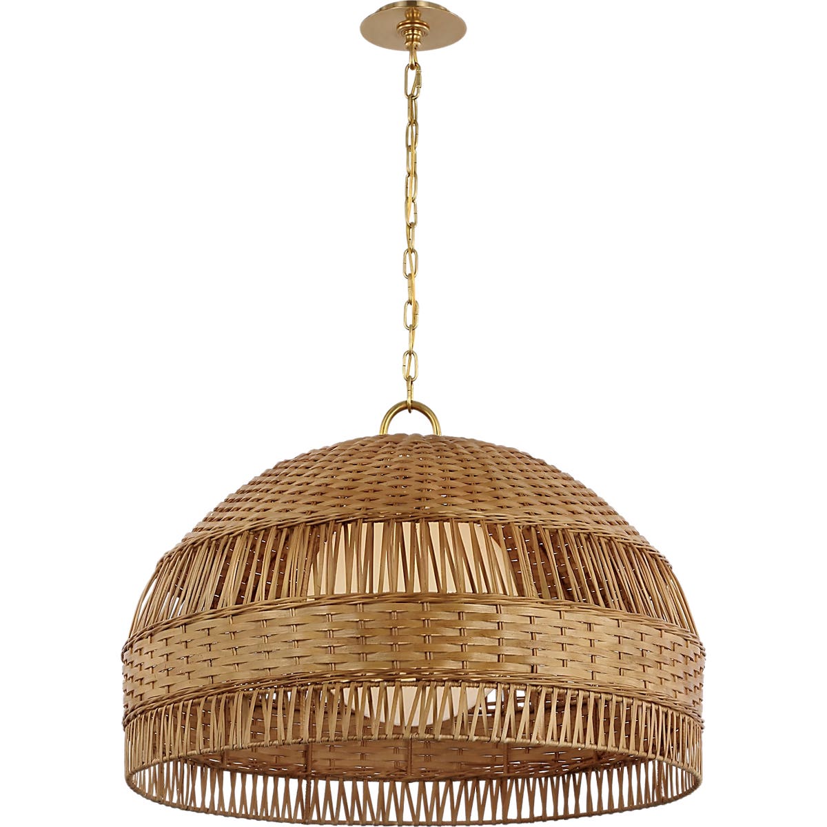 Whit Extra Large Dome Hanging Shade - MF5052 | Visual Comfort