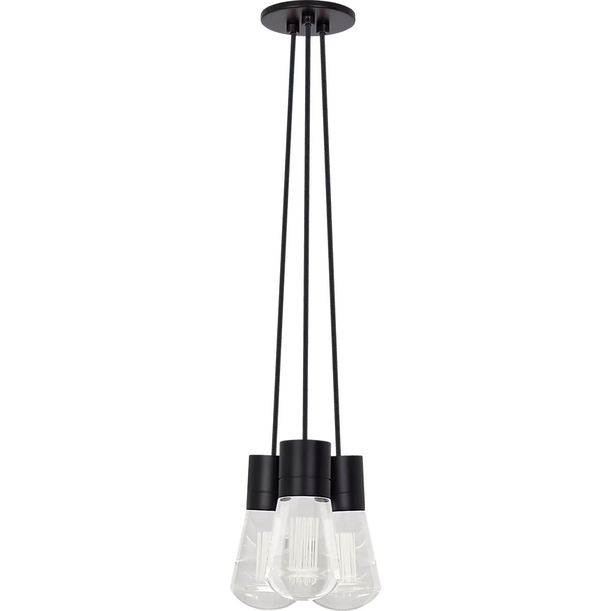 Alva 3-Light Chandelier - 700TDALVPMC3 | Visual Comfort