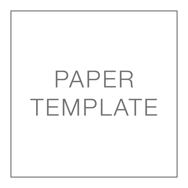 Paper Template