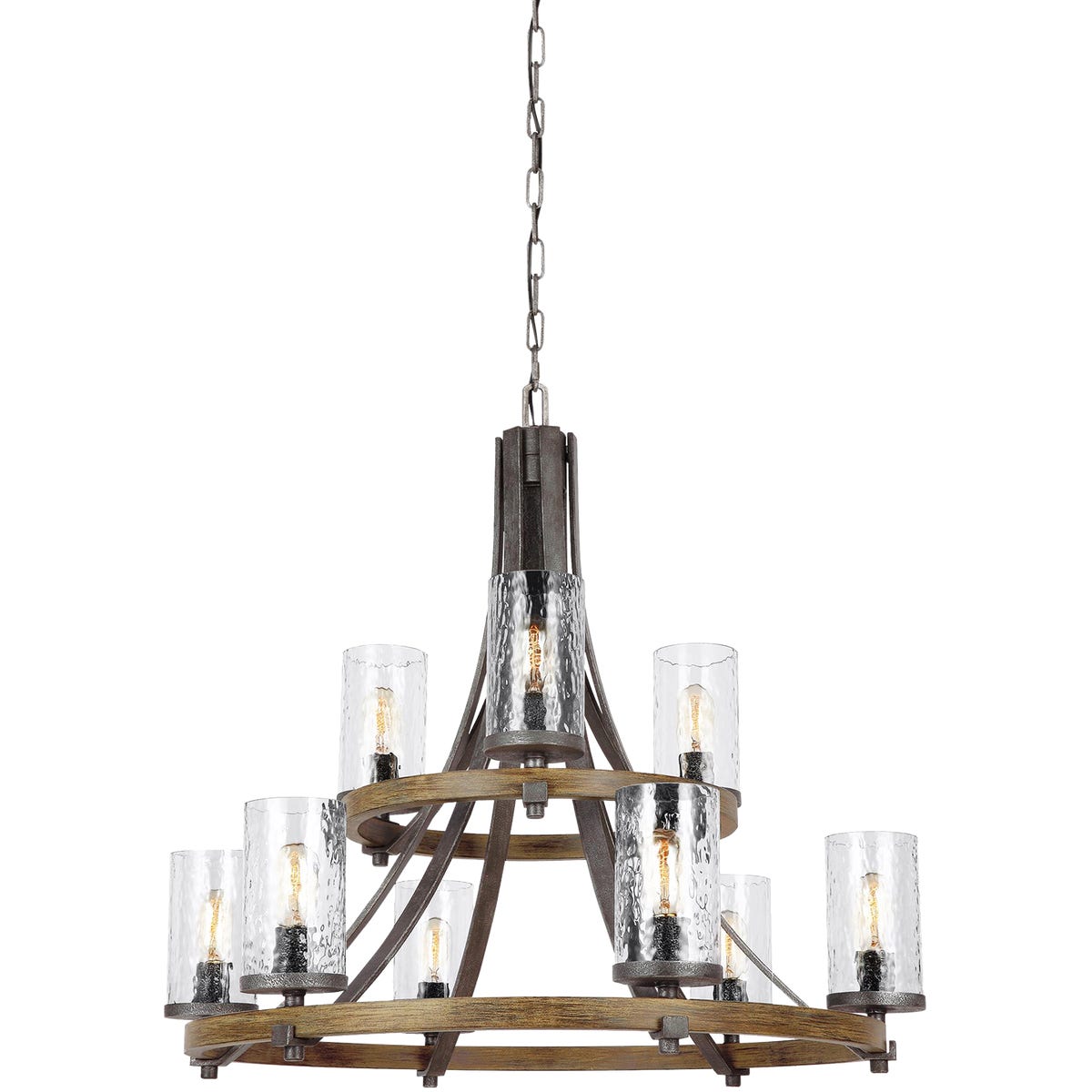 Angelo Two-Tier Chandelier - F31359 | Visual Comfort