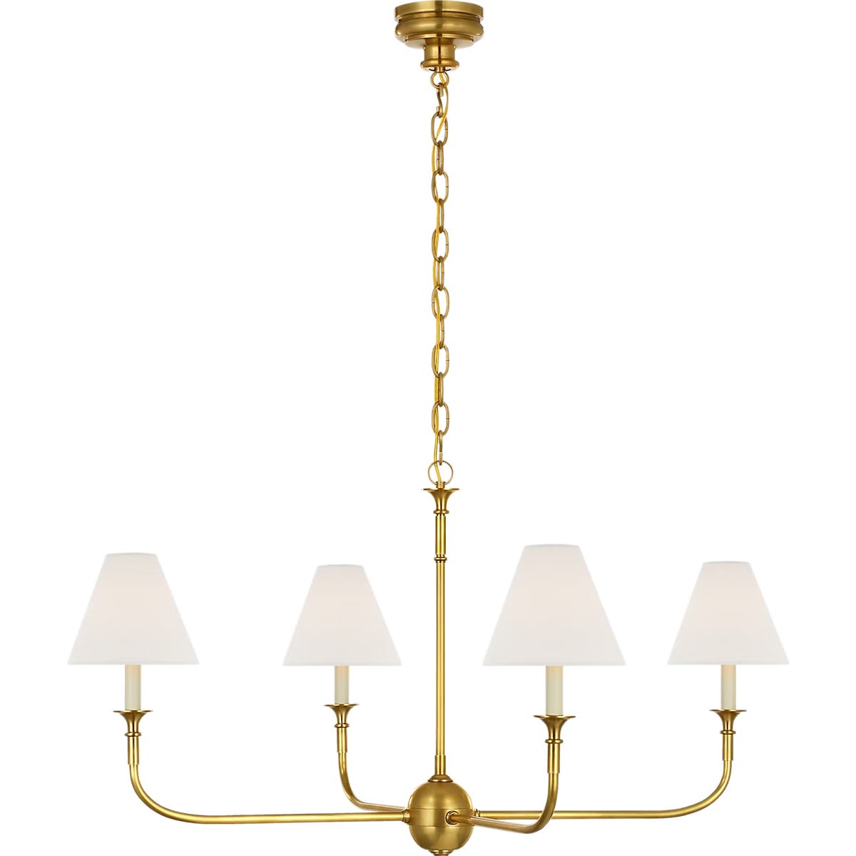 Piaf Large Chain Hung Chandelier - TOB5460 | Visual Comfort