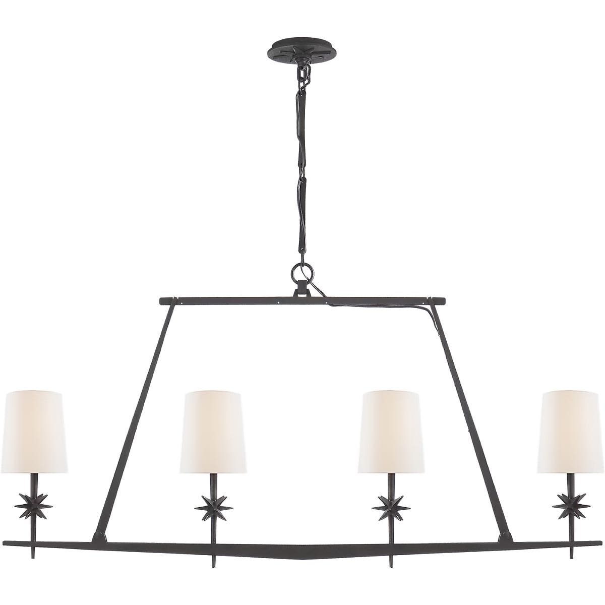 Select étoile Etoile Linear Chandelier - S5316 | Visual Comfort