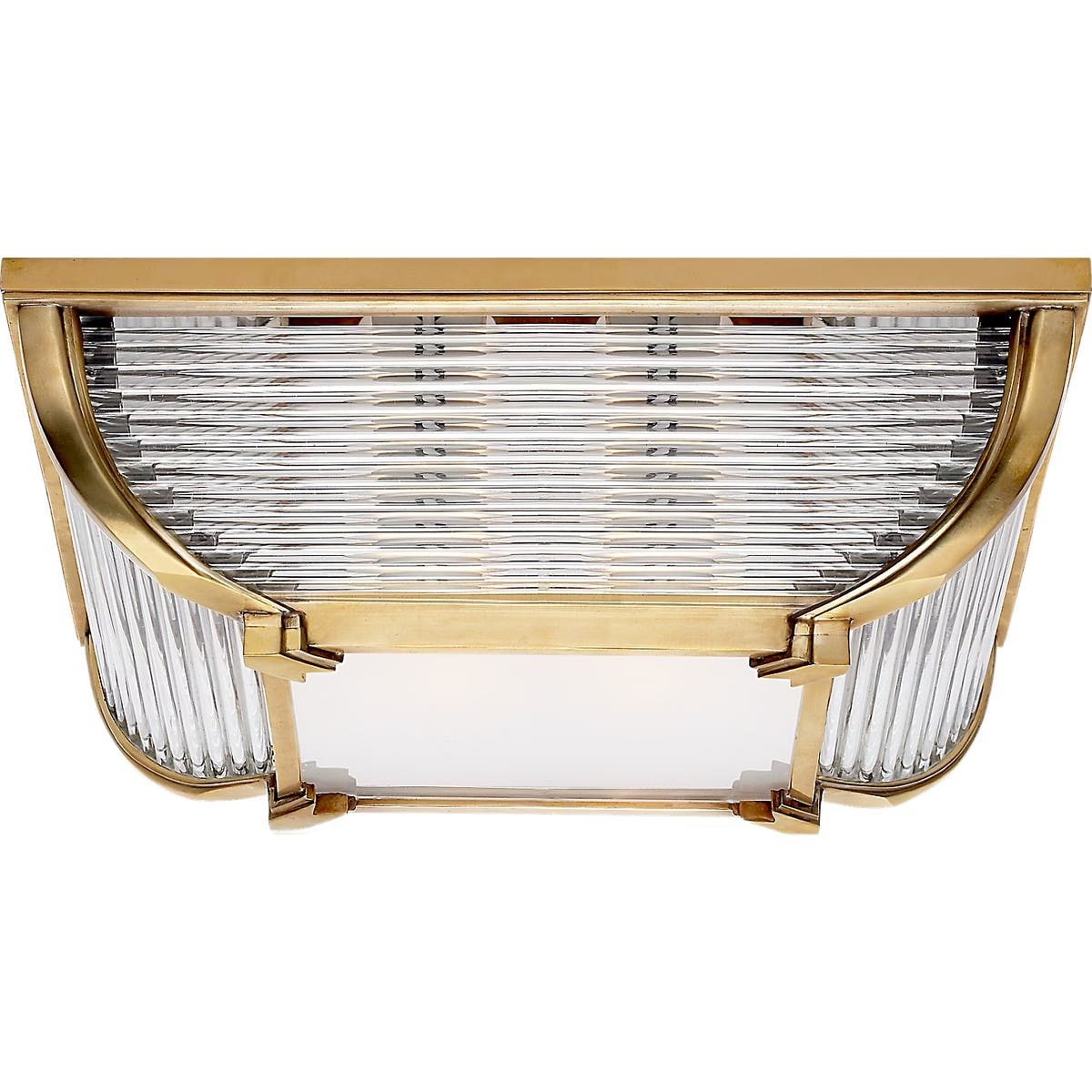 P Ralph Lauren 真鍮プレート Perry Large Flush Mount - RL4072 | Visual Comfort