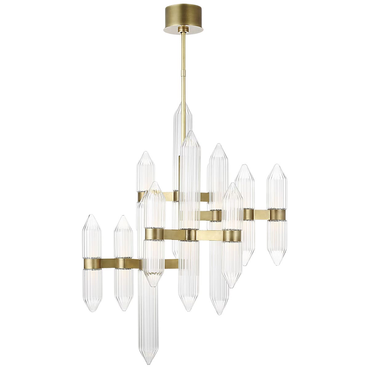 Langston Medium Chandelier - 700LGSN31 | Visual Comfort