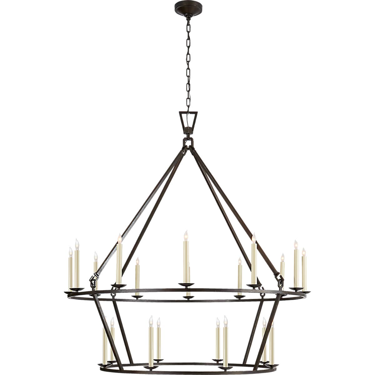 Darlana Extra Large Two-Tier Chandelier - CHC5199 | Visual Comfort Darlana Extra Large Two-Tier Chandelier - CHC5199 | Visual Comfort