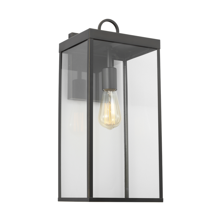 Three Quarter View - Clear Glass