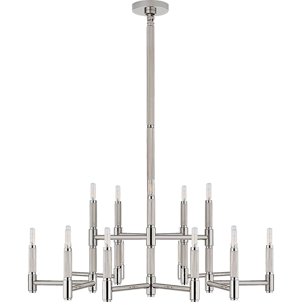 Barrett Large Knurled Chandelier - RL5225 | Visual Comfort
