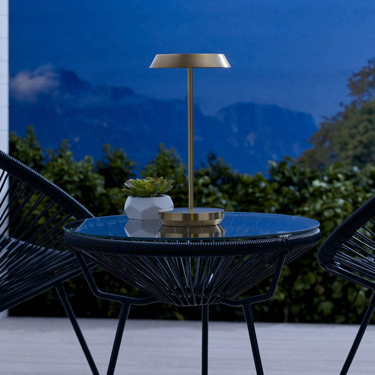 Straight On - In Use - Light Off - Dusk