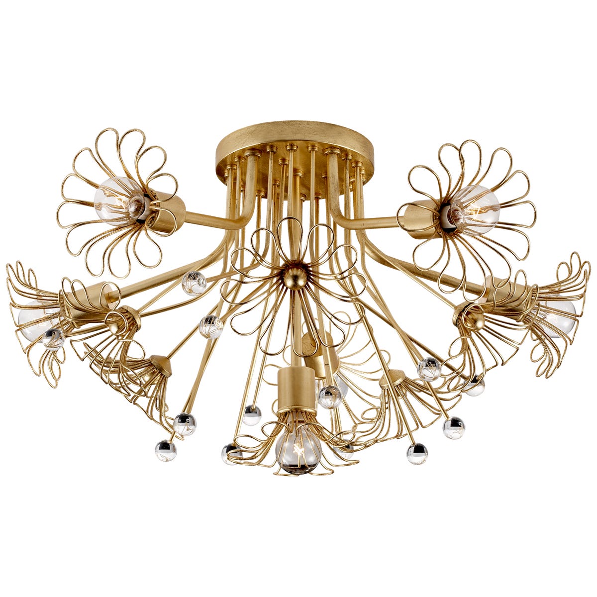 Keaton Bouquet Flush Mount - KS4311 | Visual Comfort