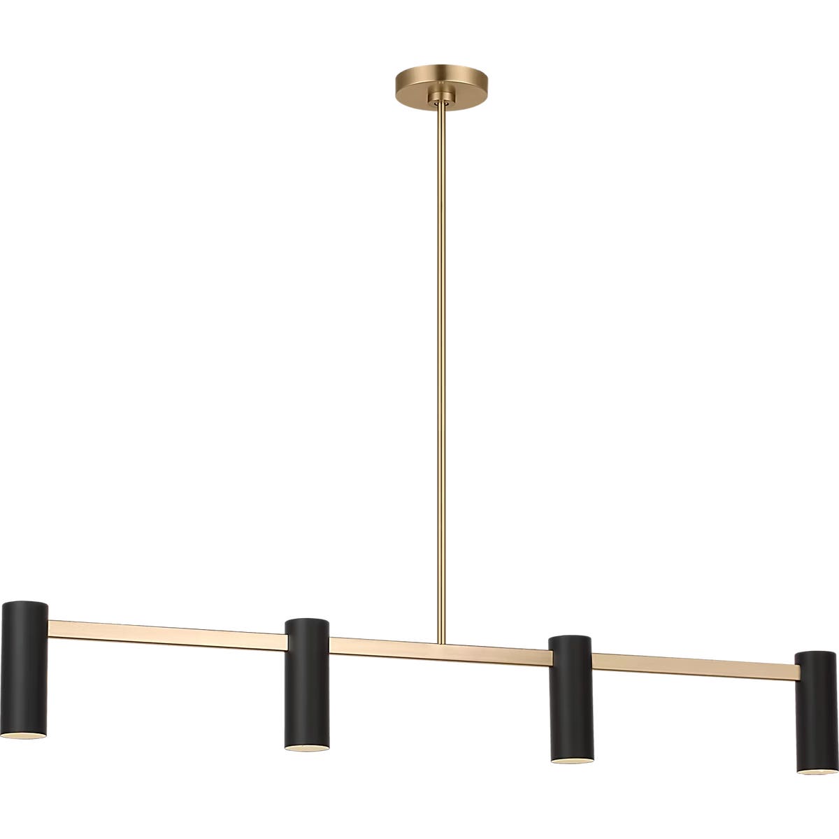 Zentro Four Light Linear Chandelier - GLC2074 | Visual Comfort