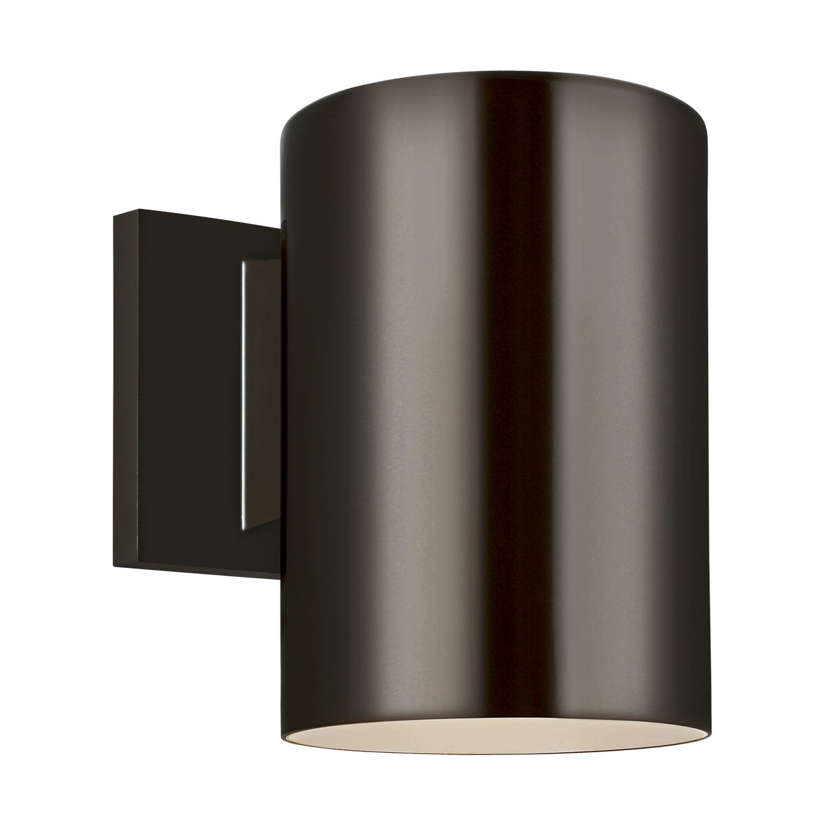 Outdoor Cylinders Small LED Wall Lantern - 8313897S | Visual Comfort