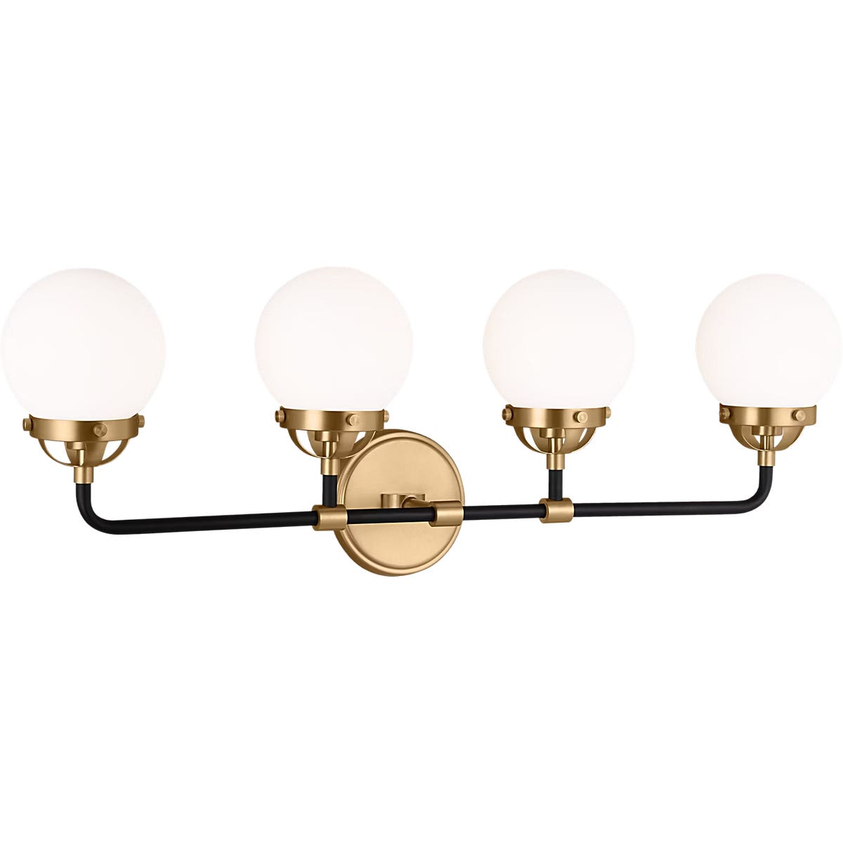 Cafe 4-Light Bath Sconce - 4487904 | Visual Comfort