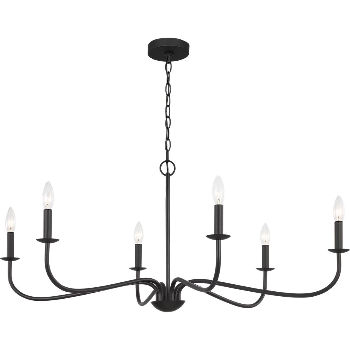 Abells Six Light Chandelier - GLC1196 | Visual Comfort
