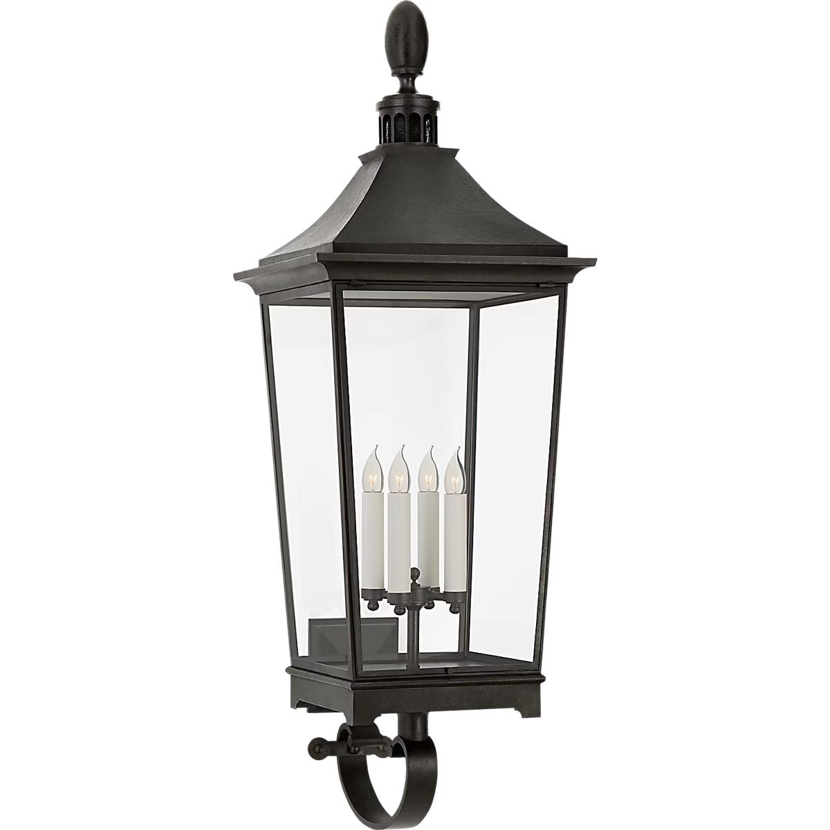 Rosedale Classic Large Tall Bracketed Wall Lantern - RC2041