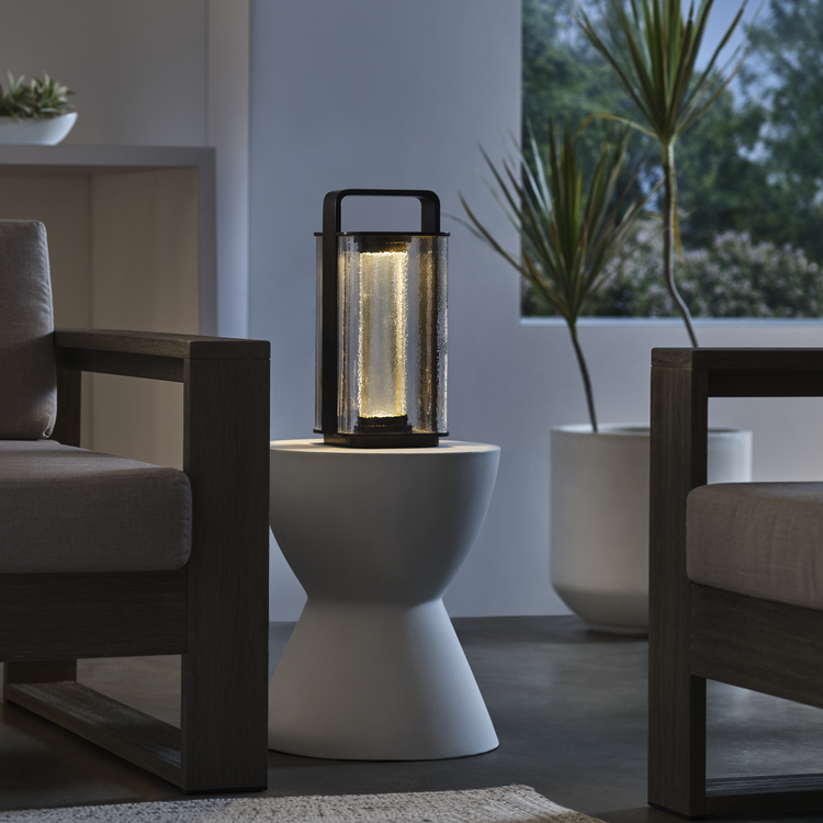 Three Quarter View - In Use - Light On