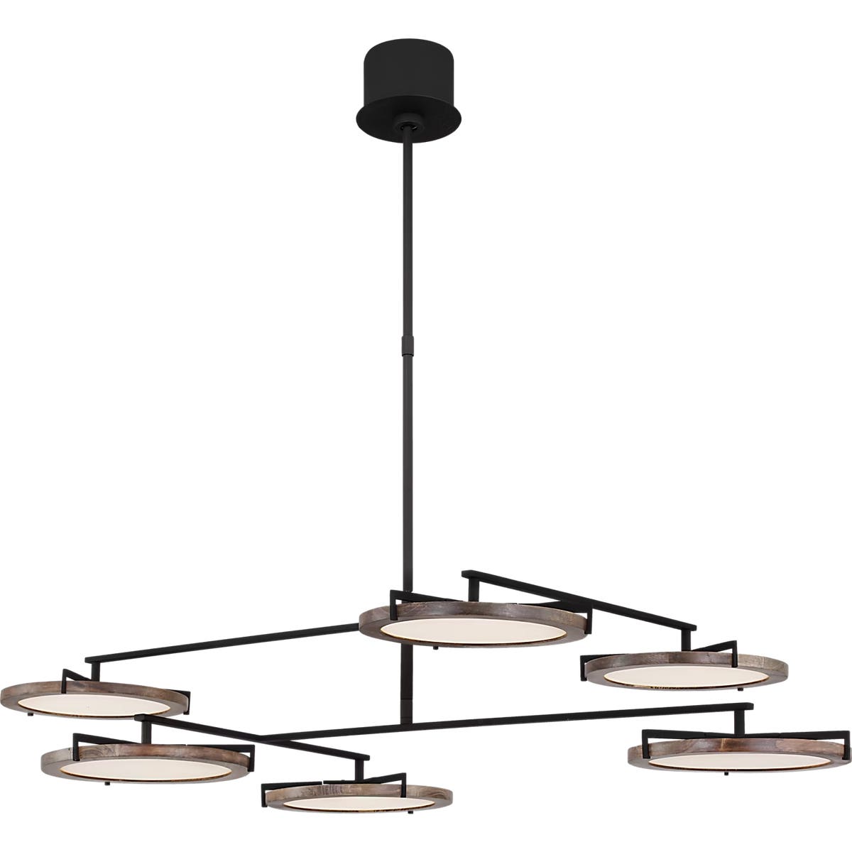 Shuffle Large Chandelier - CDCH173 | Visual Comfort