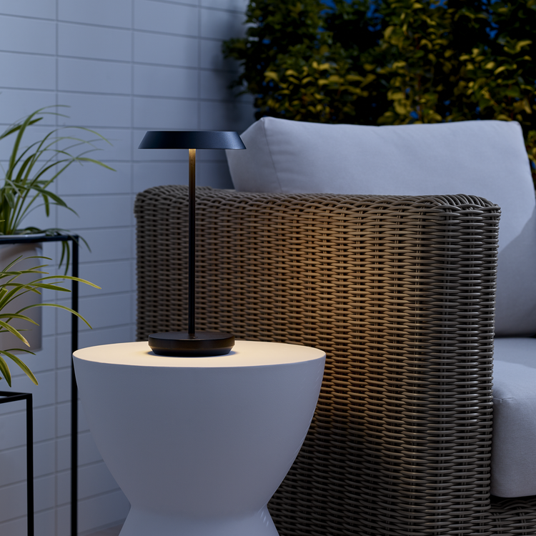 Straight On - In Use - Light On - Dusk