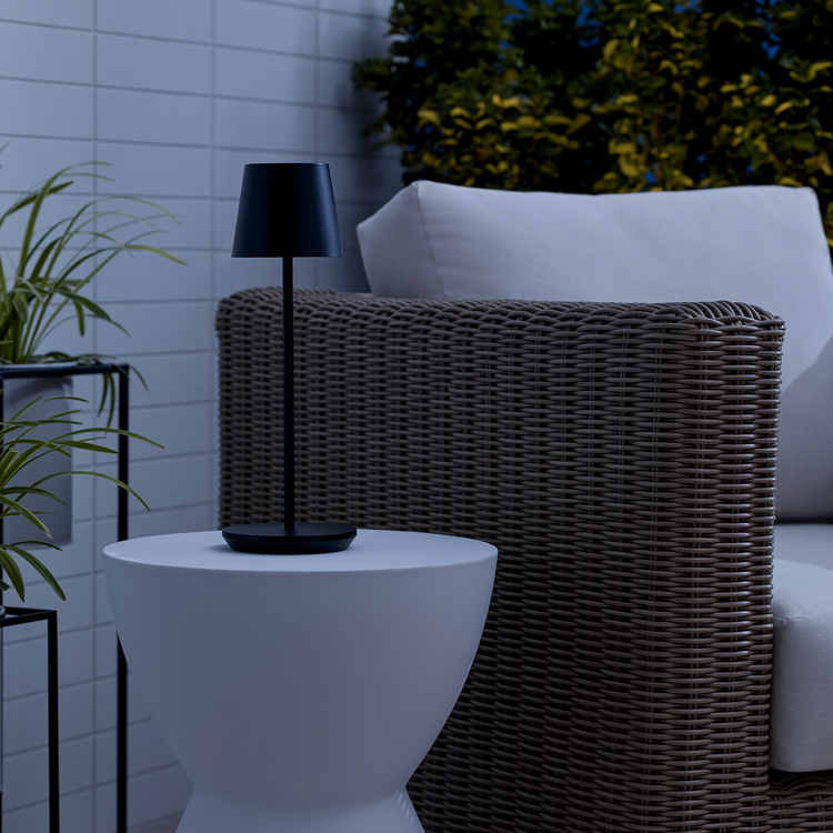 Straight On - In Use - Light Off - Dusk