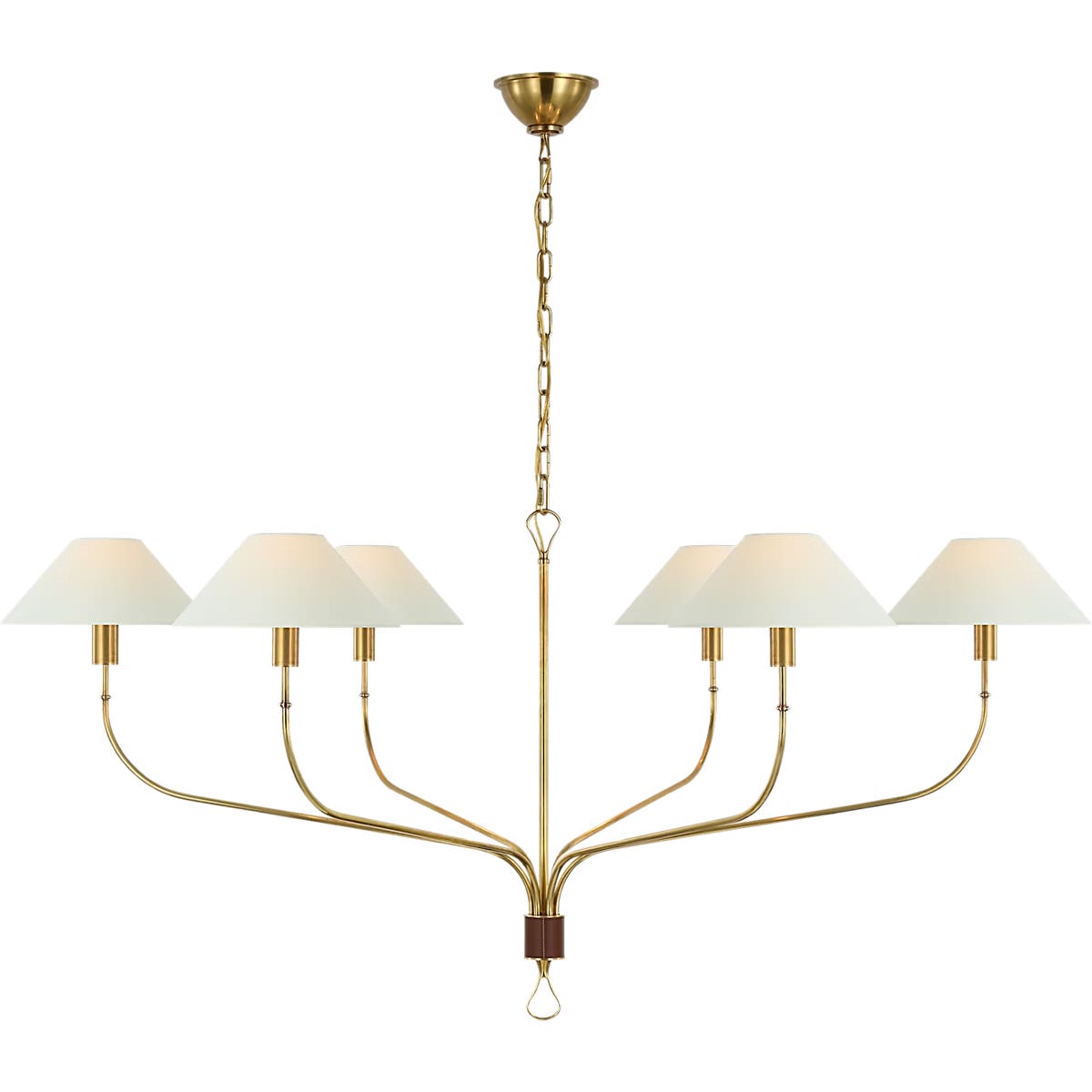Griffin Extra Large Tail Chandelier - AL5005 | Visual Comfort