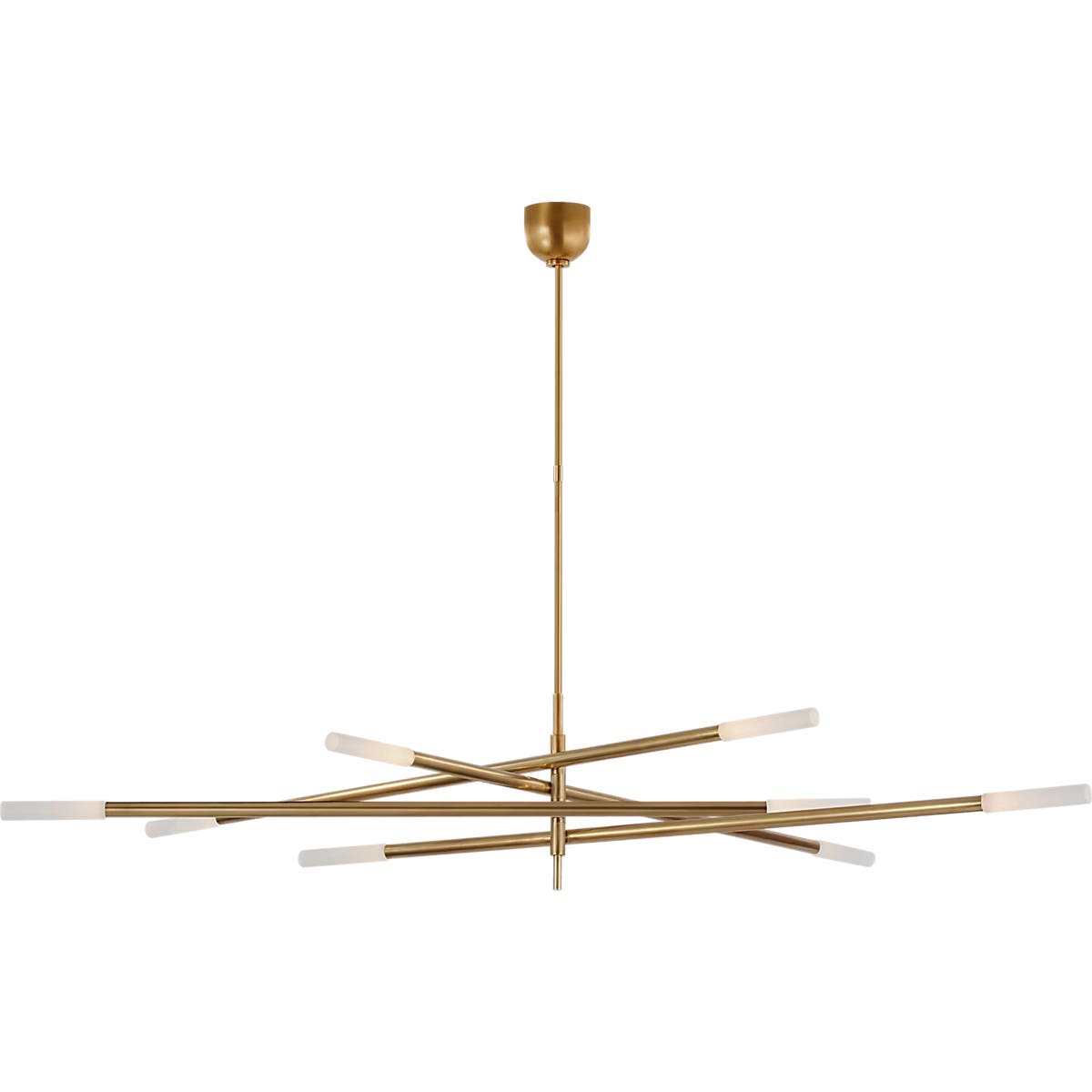 Rousseau Oversized Eight Light Articulating Chandelier - KW5595